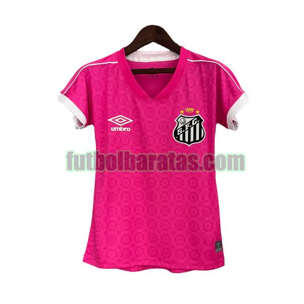 camiseta mujer santos fc 2023 2024 rosa training