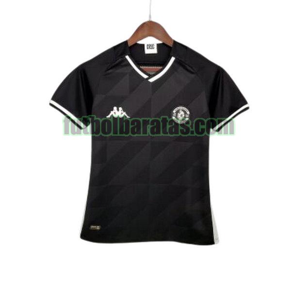 camiseta mujer vasco da gama 2021 2022 negro primera