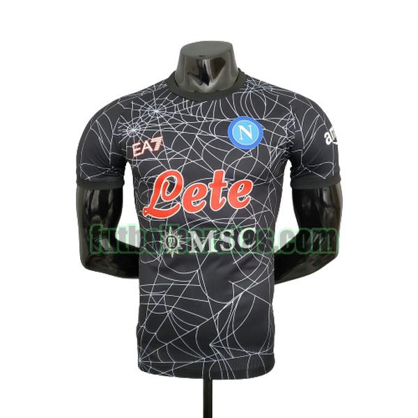 camiseta napoli 2021 2022 negro halloween player