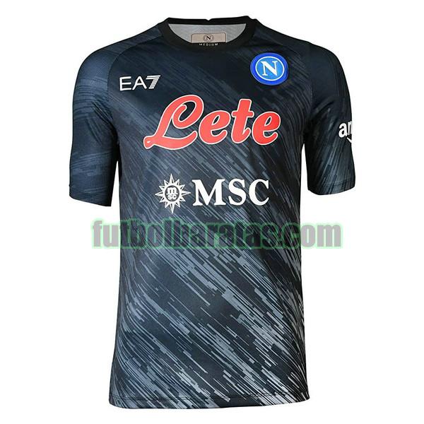 camiseta napoli 2022 2023 negro tercera