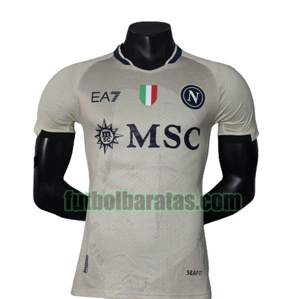 camiseta napoli 2024 2025 gris special edition player