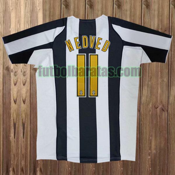 camiseta nedved 11 juventus 2004-2005 negro primera