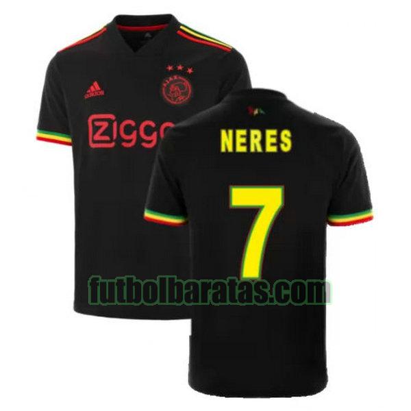 camiseta neres 7 ajax 2021 2022 negro tercera