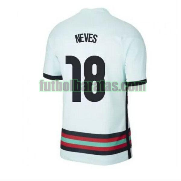 camiseta neves 18 portugal 2021 segunda