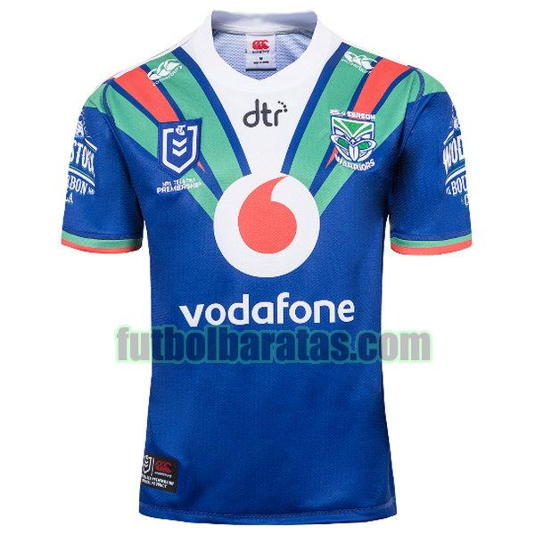 camiseta new zealand warriors 2019-2020 azul primera