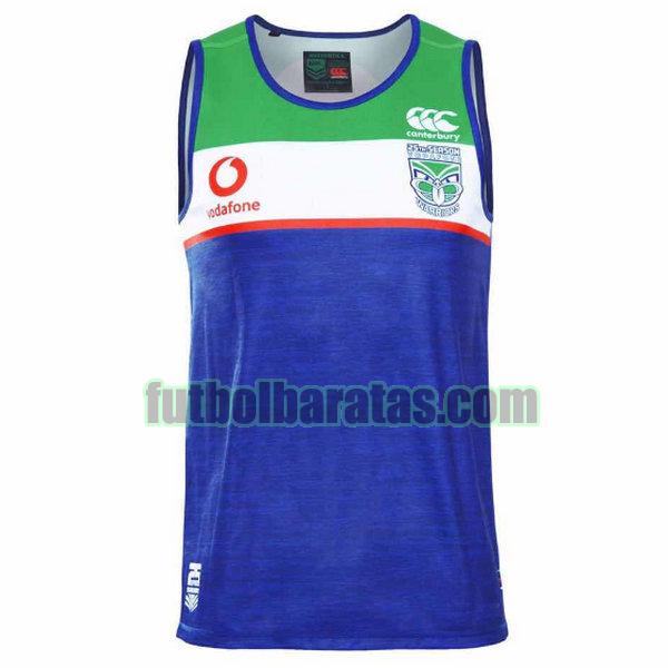 camiseta new zealand warriors 2019 azul tank top