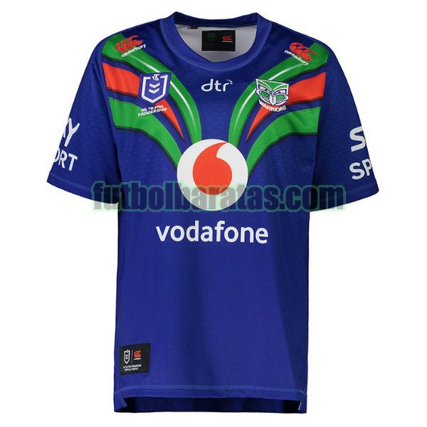 camiseta new zealand warriors 2021 azul primera