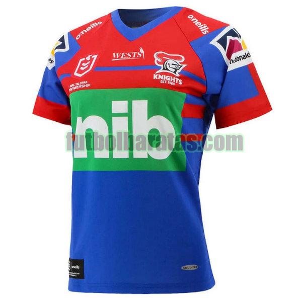 camiseta newcastle knights 2021 azul primera