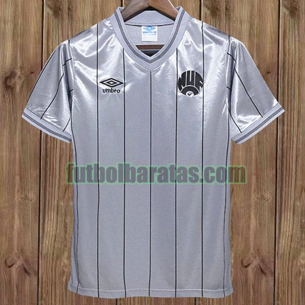 camiseta newcastle united 1983-1985 gris segunda