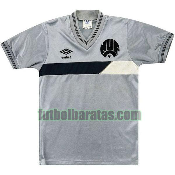 camiseta newcastle united 1985-1988 gris segunda