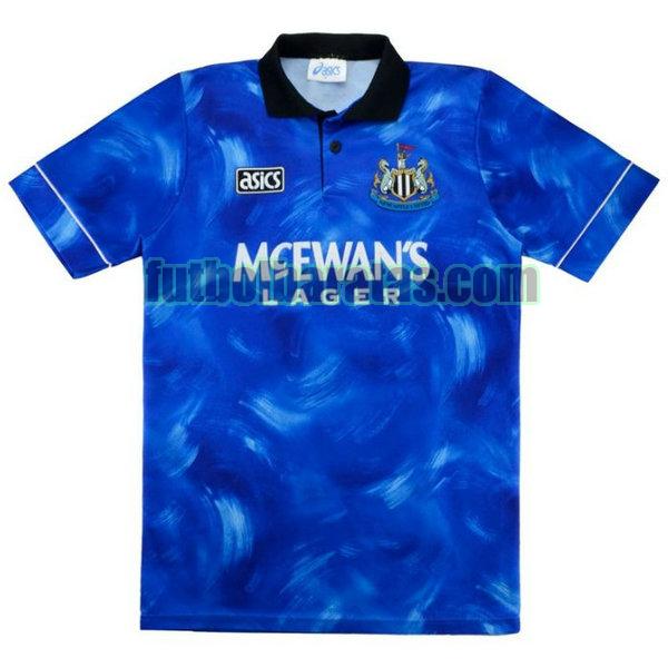 camiseta newcastle united 1993-1995 azul segunda