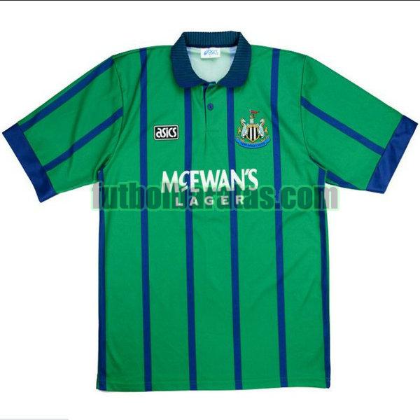 camiseta newcastle united 1993-1995 verde tercera