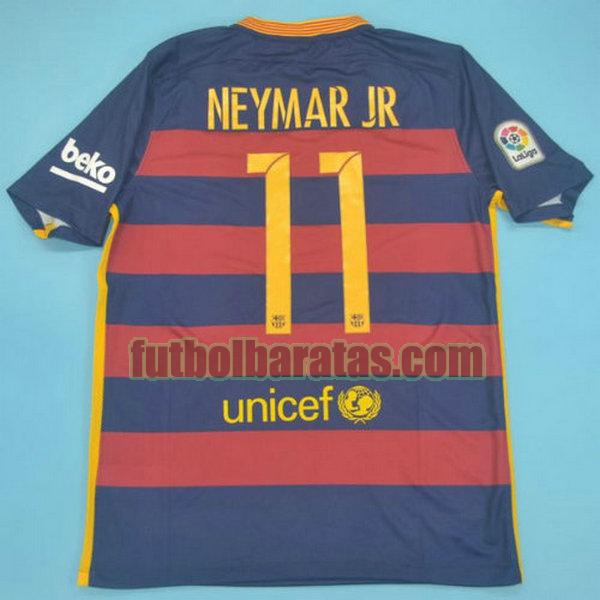 camiseta neymar 11 barcelona 2015-2016 rojo primera