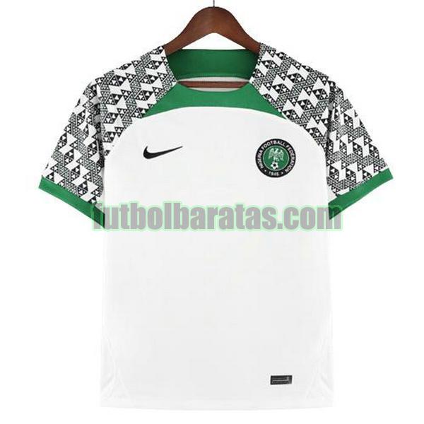 camiseta nigeria 2022 blanco segunda tailandia