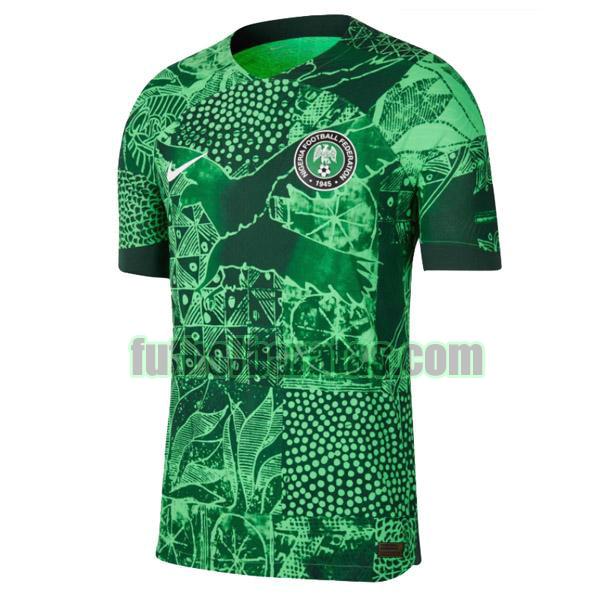 camiseta nigeria 2022 verde primera tailandia