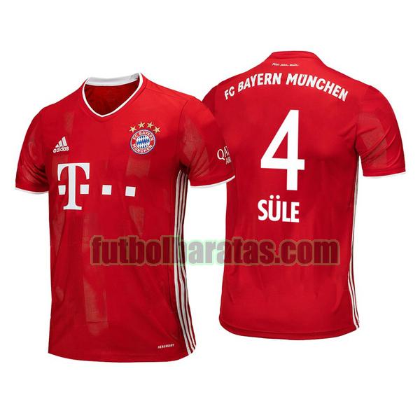 camiseta niklas sule 4 camiseta bayern munich 2020-2021 primera