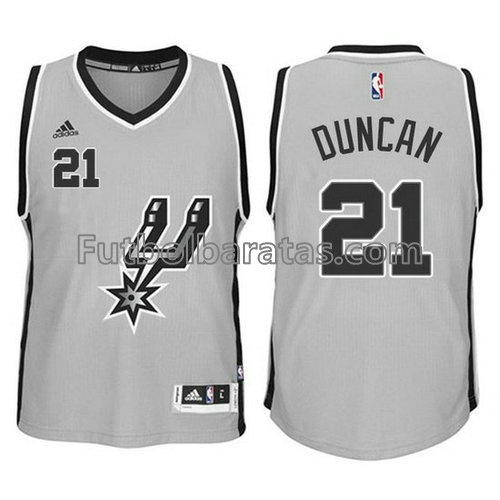 camiseta ninos san antonio spurs tim duncan Número 21 navidad 2016