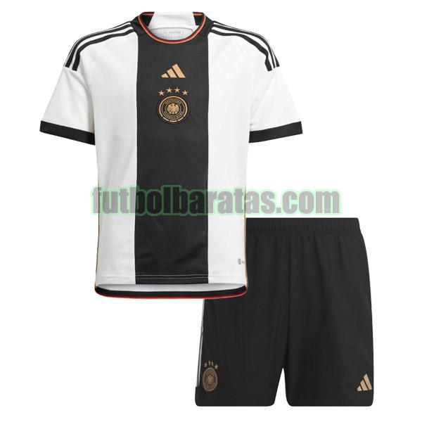 camiseta niño alemania 2022 blanco primera