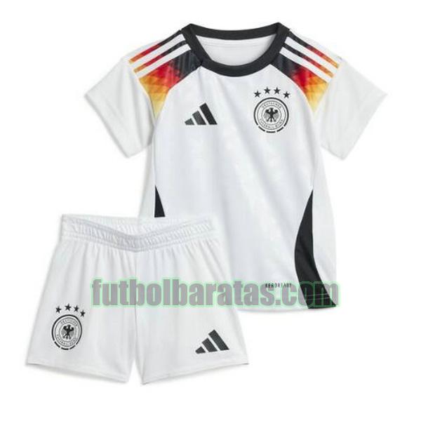 camiseta niño alemania 2024 blanco primera