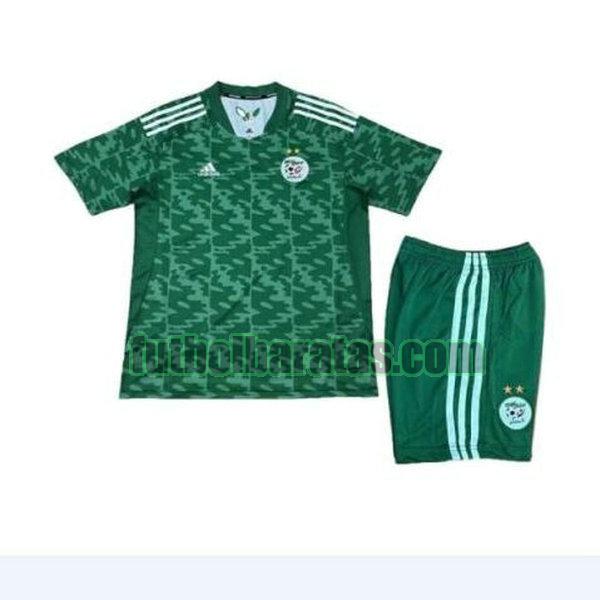 camiseta niño argelia 2021 2022 verde segunda