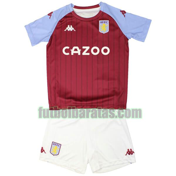 camiseta niño aston villa 2020-2021 primera