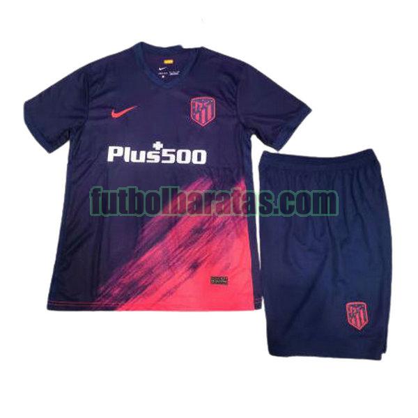 camiseta niño atletico madrid 2021 2022 azul segunda