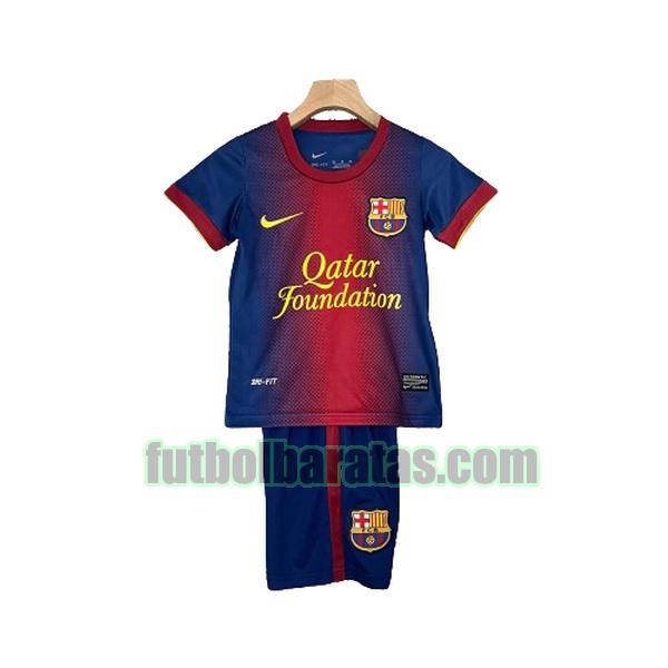 camiseta niño barcelona 2012 2013 rojo azul primera