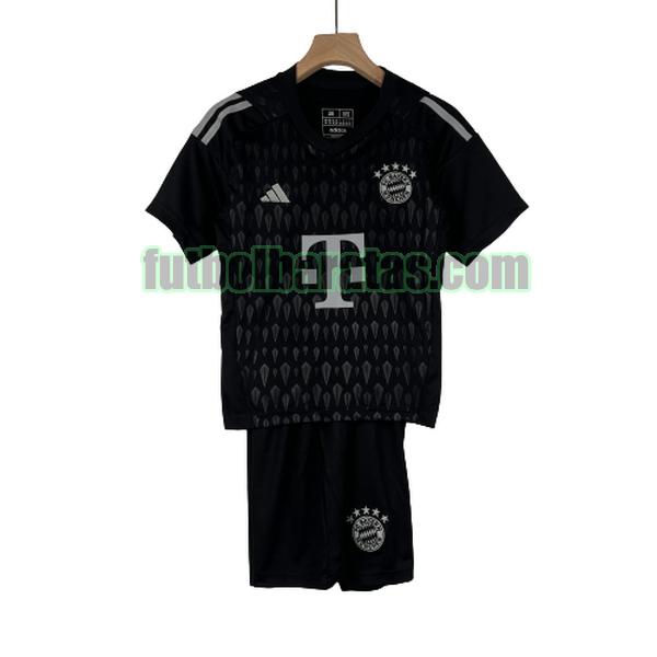 camiseta niño bayern munich 2023 2024 negro portero