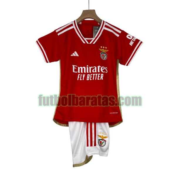 camiseta niño benfica 2023 2024 rojo primera