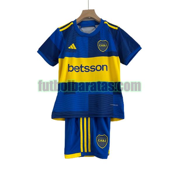 camiseta niño boca juniors 2023 2024 azul primera