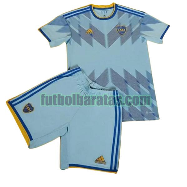 camiseta niño boca juniors 2023 2024 azul tercera