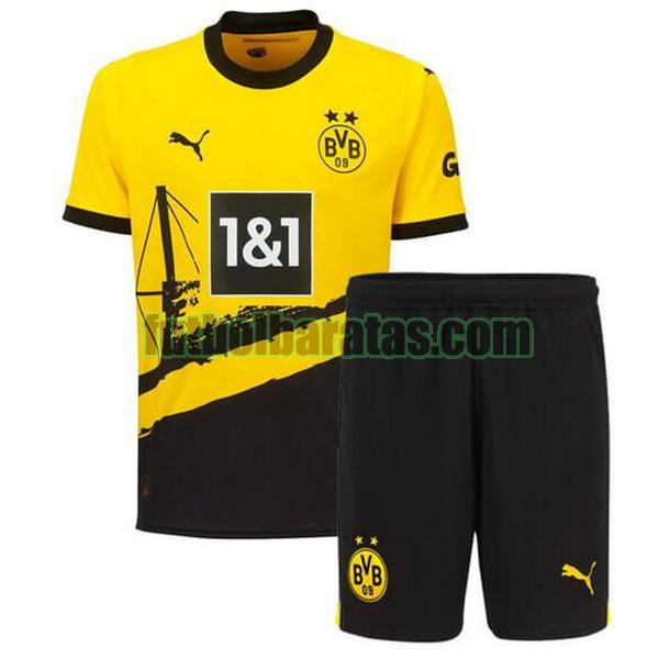 camiseta niño borussia dortmund 2023 2024 amarillo primera