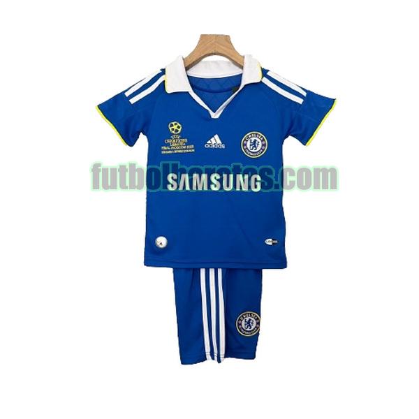 camiseta niño chelsea 2008 2009 azul primera