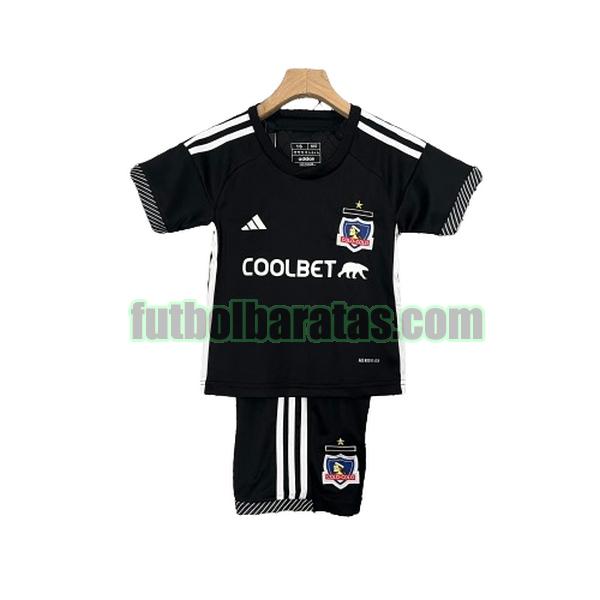 camiseta niño colo-colo 2024 2025 negro segunda