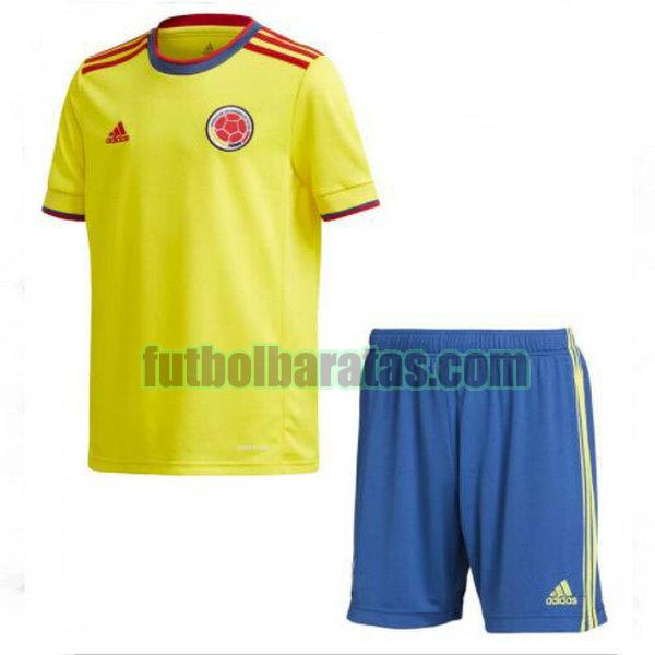 camiseta niño colombia 2021 2022 amarillo primera