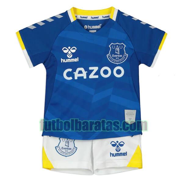 camiseta niño everton 2021 2022 azul primera