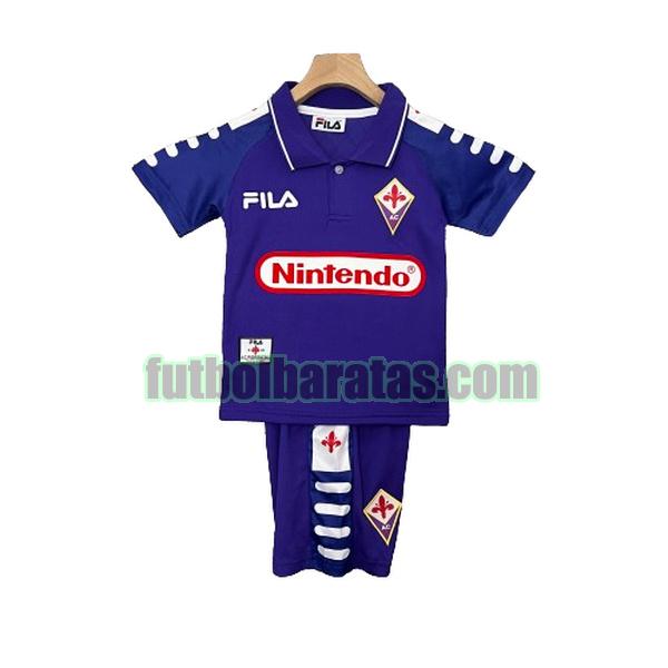 camiseta niño fiorentina 1998 purple primera