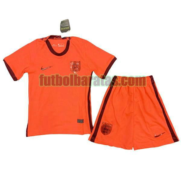 camiseta niño inglaterra 2022 2023 rojo segunda