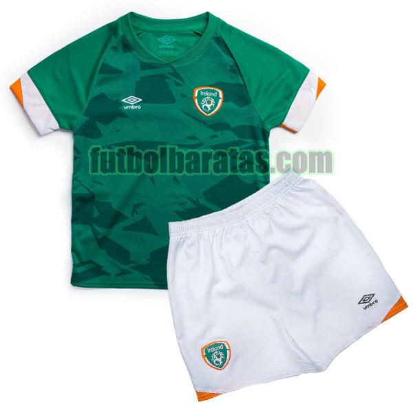 camiseta niño irlanda 2022 verde segunda