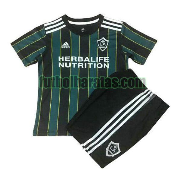 camiseta niño la galaxy 2021 22 verde primera