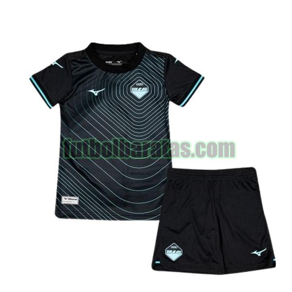 camiseta niño lazio 2024 2025 negro tercera