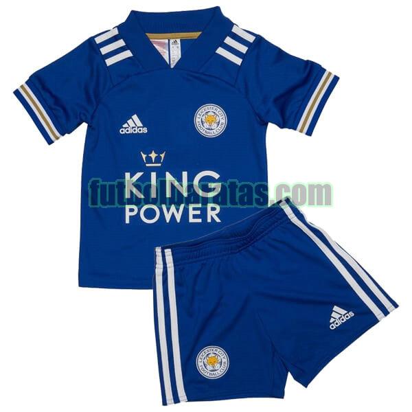 camiseta niño leicester city 2020-2021 azul primera