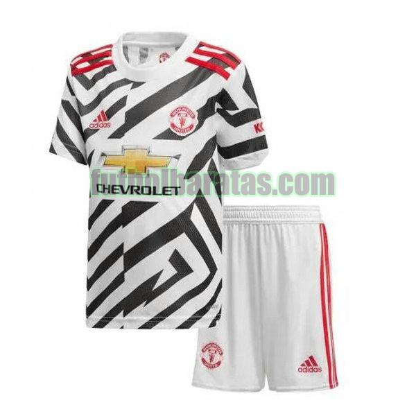 camiseta niño manchester united 2020-2021 tercera