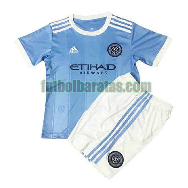 camiseta niño new york city 2021 22 azul primera