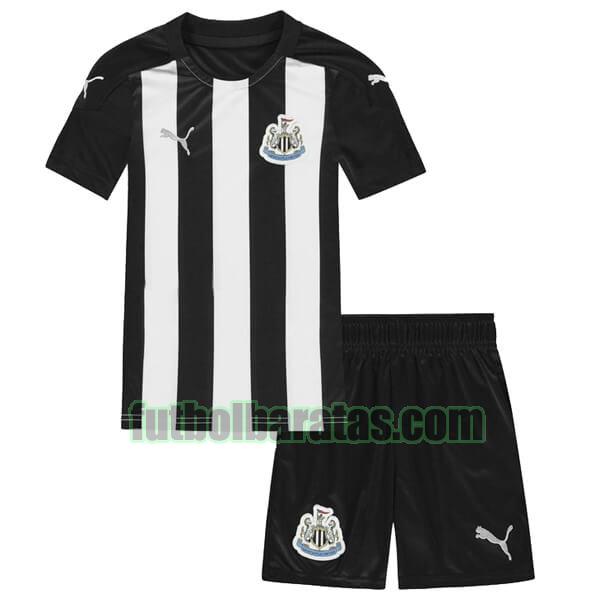 camiseta niño newcastle united 2020-2021 negro blanco primera