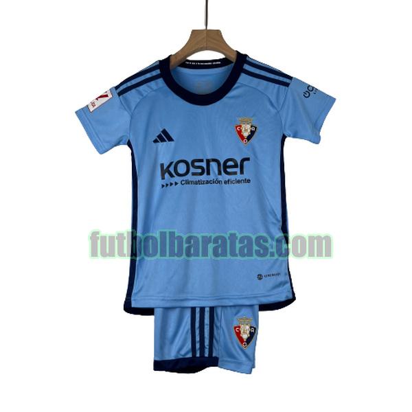 camiseta niño osasuna 2023 2024 azul segunda