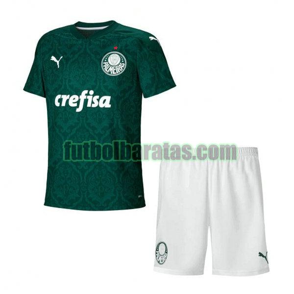 camiseta niño palmeiras 2021 2022 verde primera