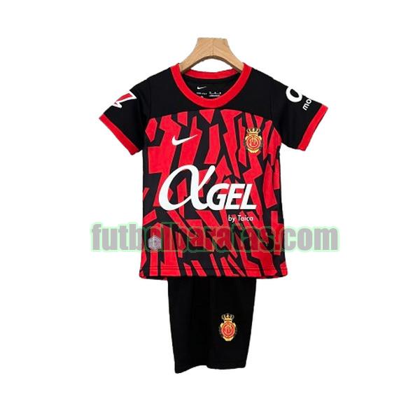 camiseta niño rcd mallorca 2024 2025 rojo primera