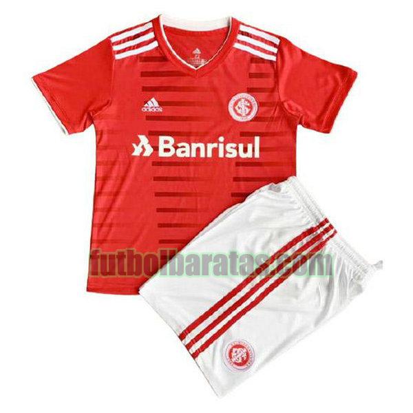 camiseta niño sc internacional 2021 2022 rojo primera