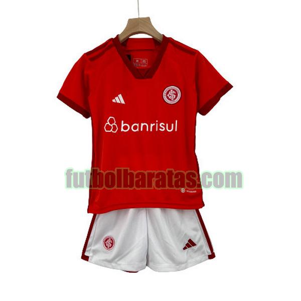 camiseta niño sc internacional 2023 2024 rojo primera